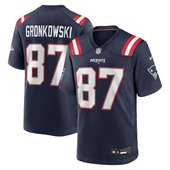 Rob Gronkowski New England Patriots Team Retired Player Game Jersey - Navy | Nike discount