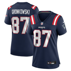 Rob Gronkowski New England Patriots Women's Team Retired Player Game Jersey - Navy | Nike online