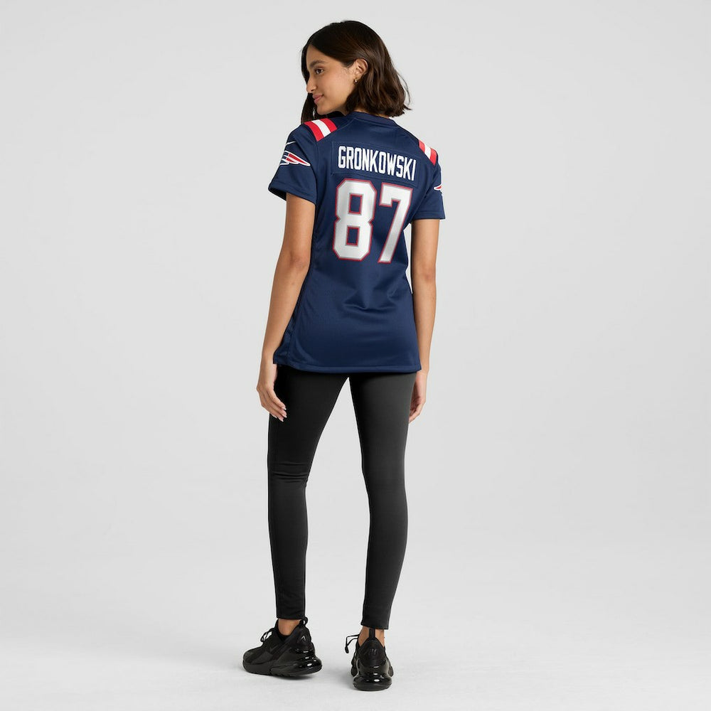 Rob Gronkowski New England Patriots Women's Team Retired Player Game Jersey - Navy | Nike online