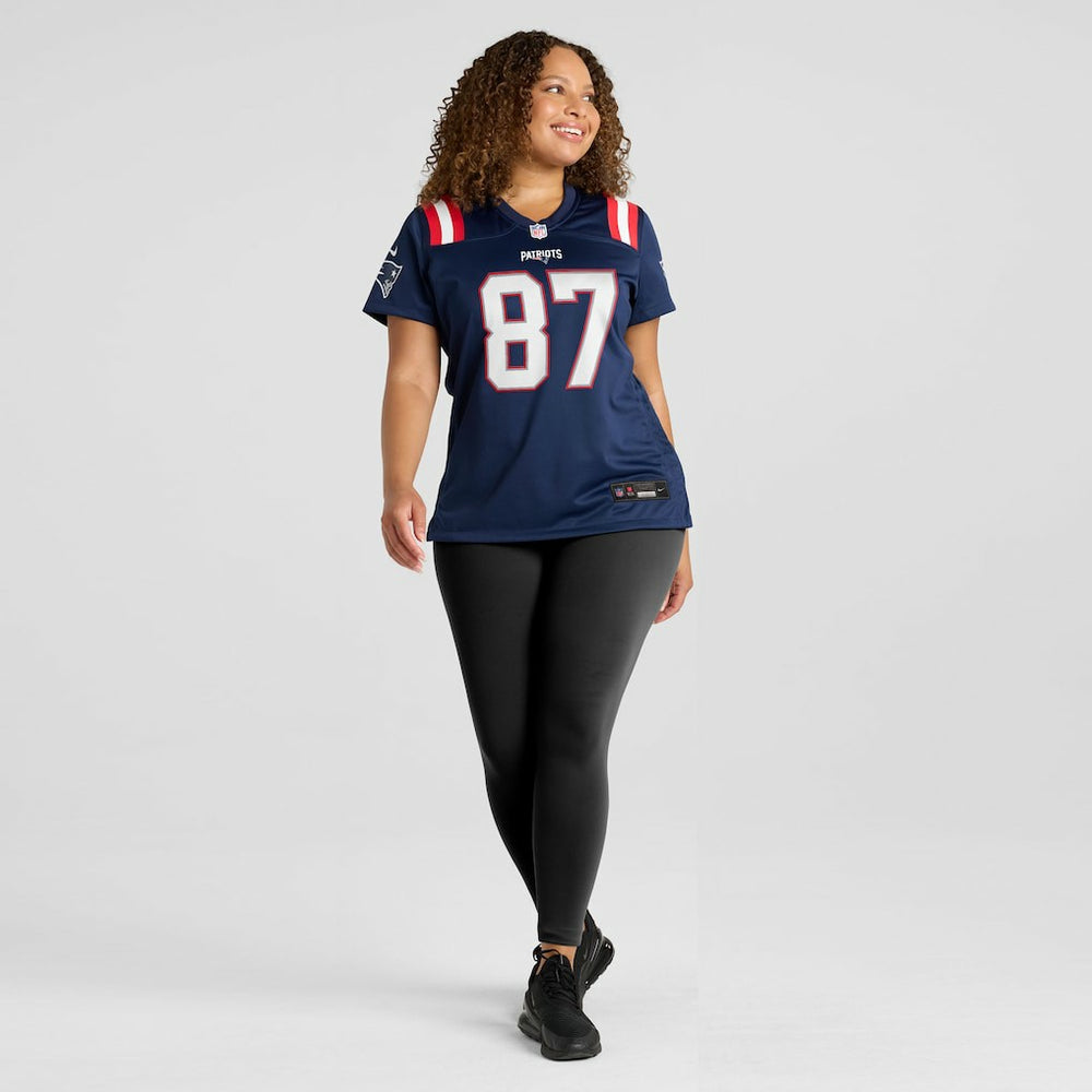 Rob Gronkowski New England Patriots Women's Team Retired Player Game Jersey - Navy | Nike online