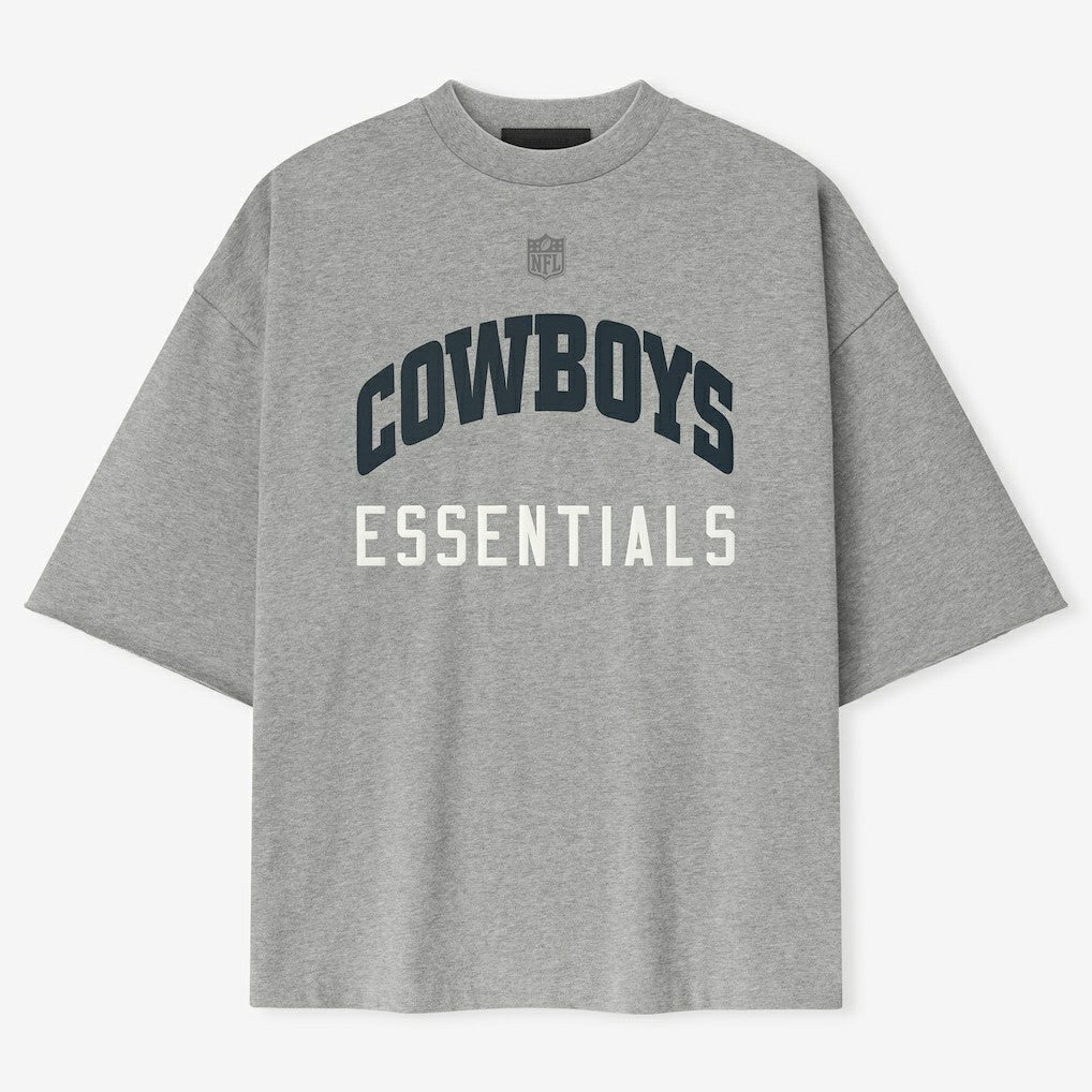 Dallas Cowboys Fear of God x NFL Unisex 3/4-Sleeve T-Shirt - Heather Gray outlet