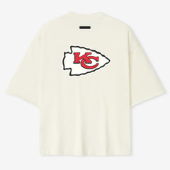Kansas City Chiefs Fear of God x NFL Unisex 3/4-Sleeve T-Shirt - Cream for sale
