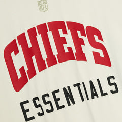 Kansas City Chiefs Fear of God x NFL Unisex 3/4-Sleeve T-Shirt - Cream for sale