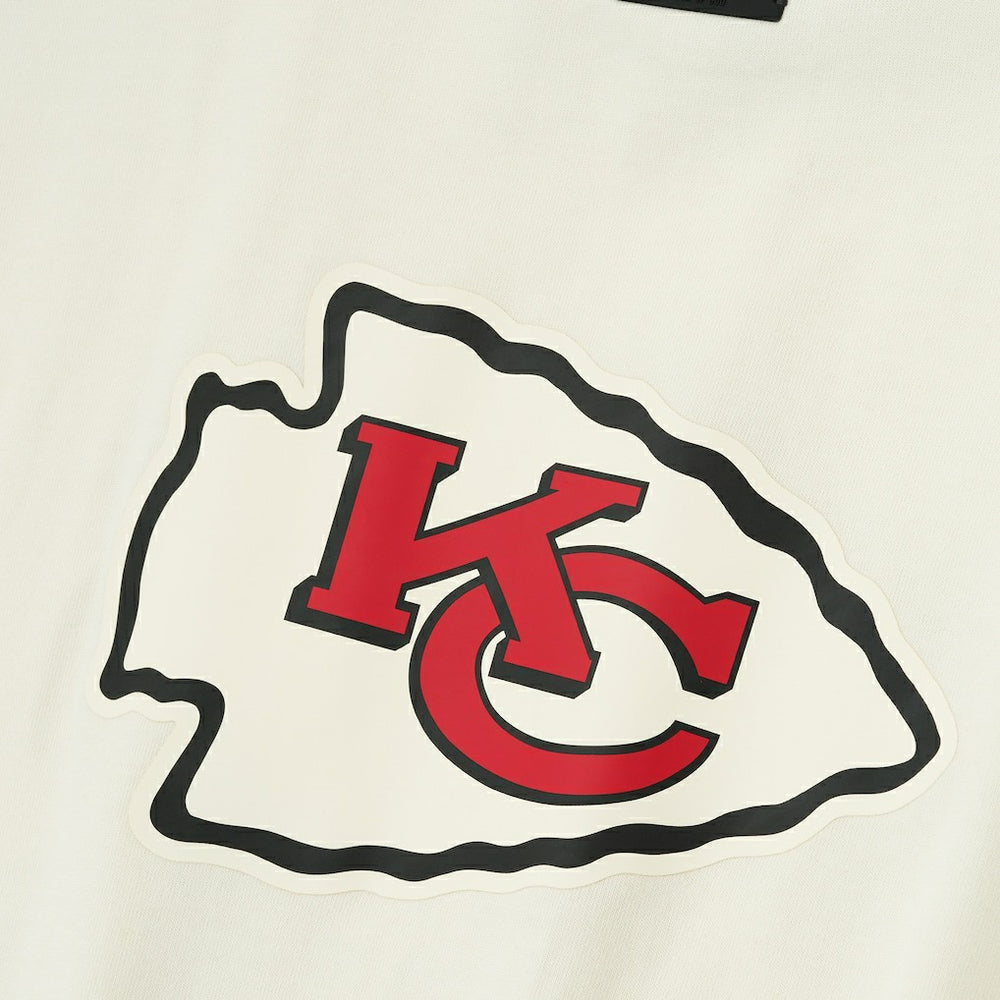 Kansas City Chiefs Fear of God x NFL Unisex 3/4-Sleeve T-Shirt - Cream for sale