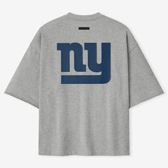 New York Giants Fear of God x NFL Unisex 3/4-Sleeve T-Shirt - Heather Gray for sale