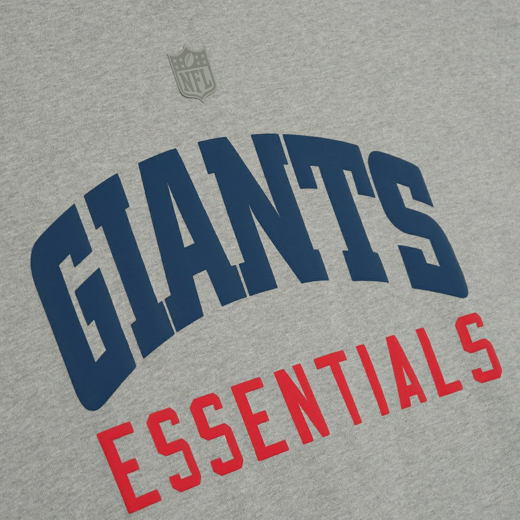 New York Giants Fear of God x NFL Unisex 3/4-Sleeve T-Shirt - Heather Gray for sale