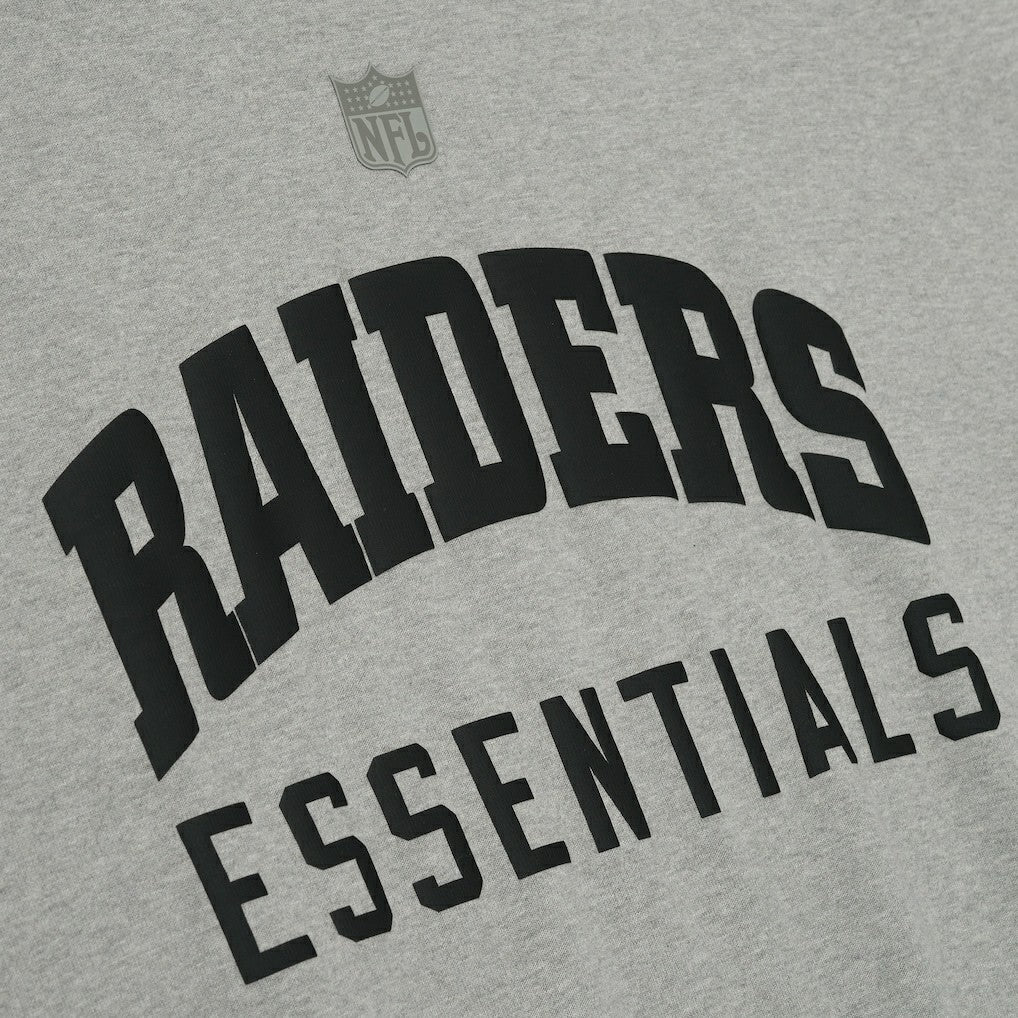 Las Vegas Raiders Fear of God x NFL Unisex 3/4-Sleeve T-Shirt - Heather Gray sale