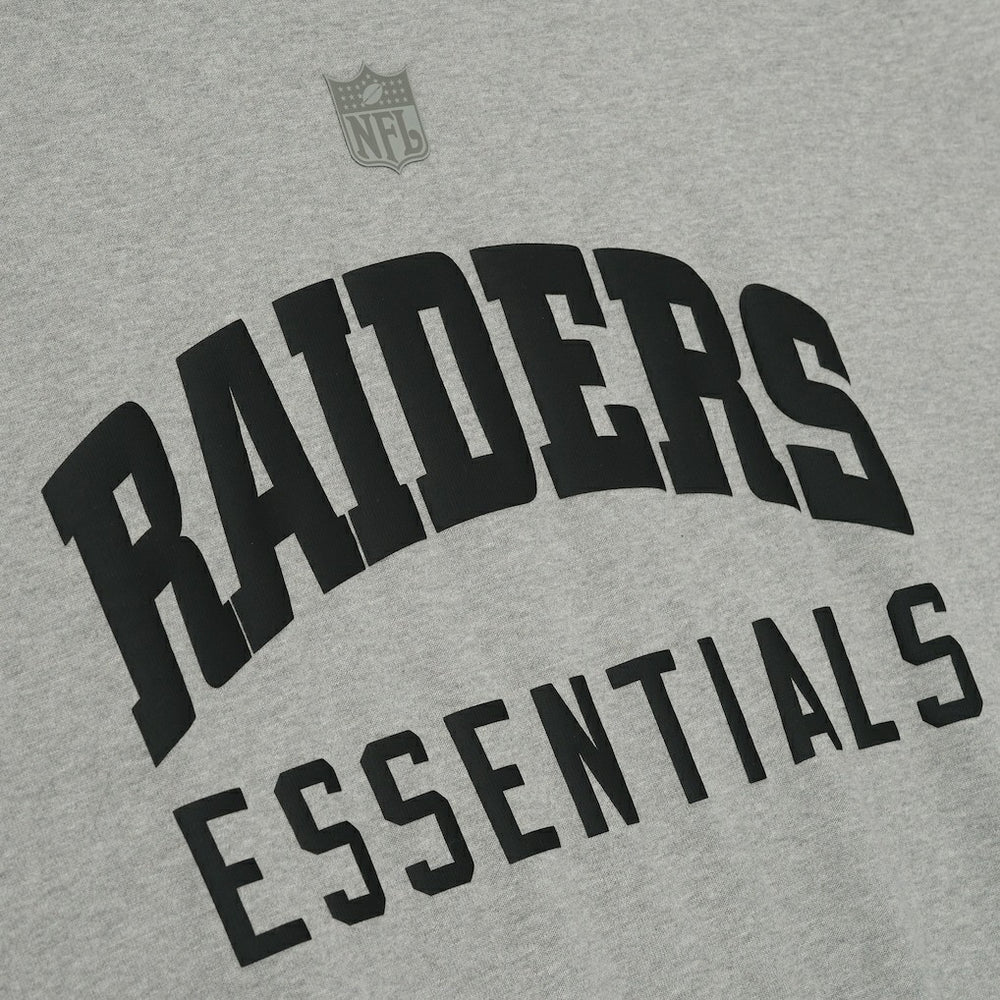 Las Vegas Raiders Fear of God x NFL Unisex 3/4-Sleeve T-Shirt - Heather Gray sale