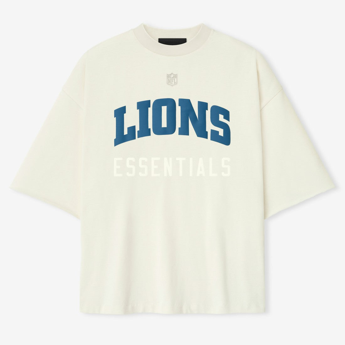 Detroit Lions Fear of God x NFL Unisex 3/4-Sleeve T-Shirt - Cream discount