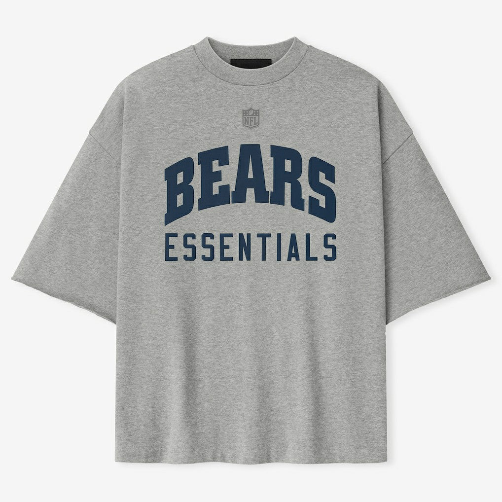 Chicago Bears Fear of God x NFL Unisex 3/4-Sleeve T-Shirt - Heather Gray outlet