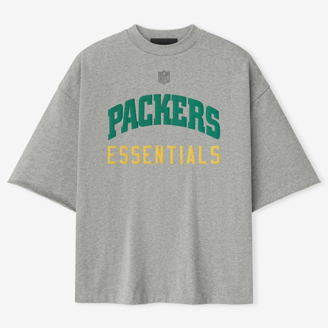 Green Bay Packers Fear of God x NFL Unisex 3/4-Sleeve T-Shirt - Heather Gray sale