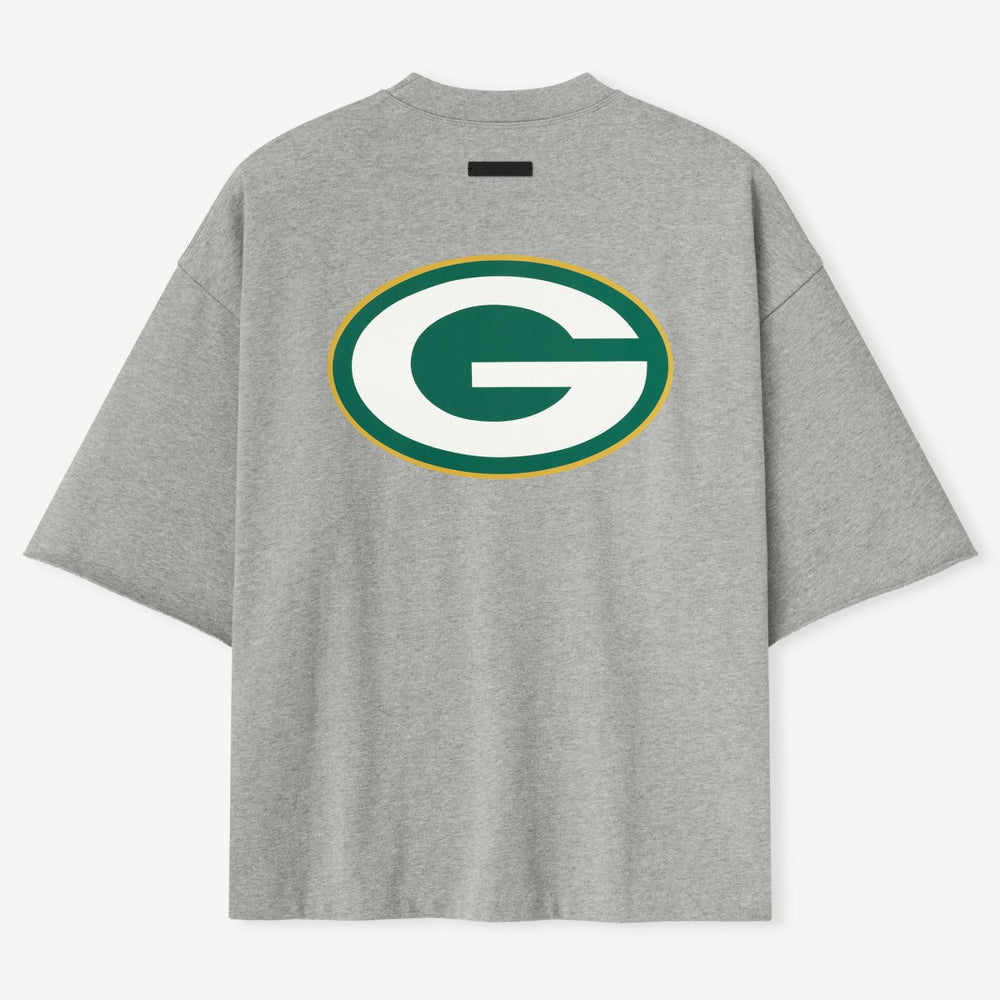 Green Bay Packers Fear of God x NFL Unisex 3/4-Sleeve T-Shirt - Heather Gray sale