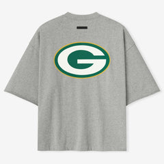 Green Bay Packers Fear of God x NFL Unisex 3/4-Sleeve T-Shirt - Heather Gray sale