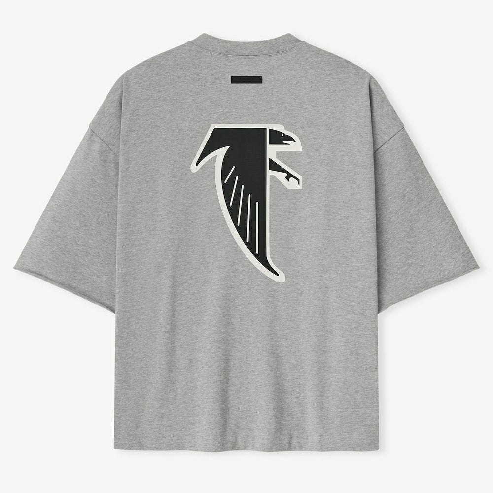Atlanta Falcons Fear of God x NFL Unisex 3/4-Sleeve T-Shirt - Heather Gray discount