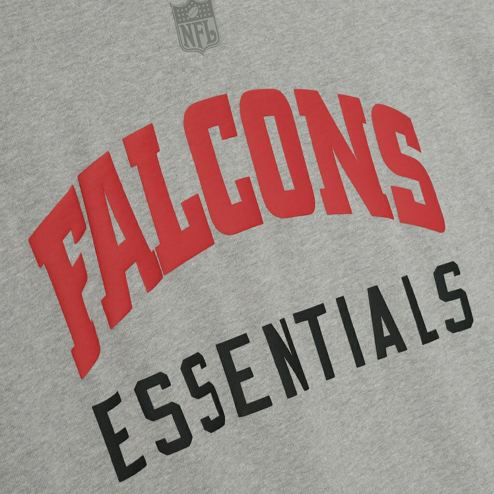 Atlanta Falcons Fear of God x NFL Unisex 3/4-Sleeve T-Shirt - Heather Gray discount
