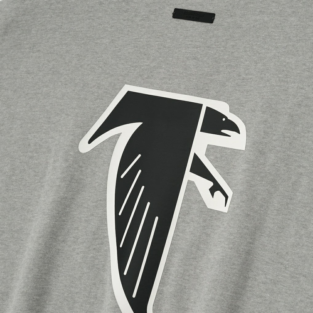Atlanta Falcons Fear of God x NFL Unisex 3/4-Sleeve T-Shirt - Heather Gray discount