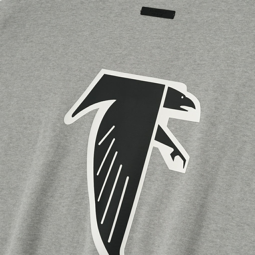Atlanta Falcons Fear of God x NFL Unisex 3/4-Sleeve T-Shirt - Heather Gray discount