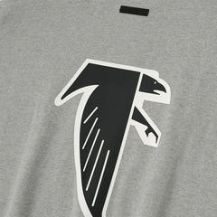 Atlanta Falcons Fear of God x NFL Unisex 3/4-Sleeve T-Shirt - Heather Gray discount