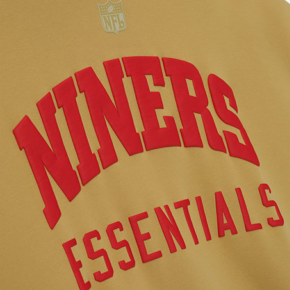 San Francisco 49ers Fear of God x NFL Unisex Sport Hoodie - Gold/Heather Gray outlet