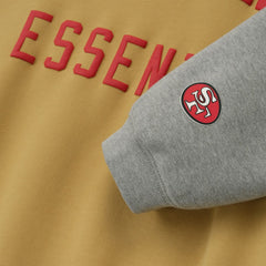 San Francisco 49ers Fear of God x NFL Unisex Sport Hoodie - Gold/Heather Gray outlet