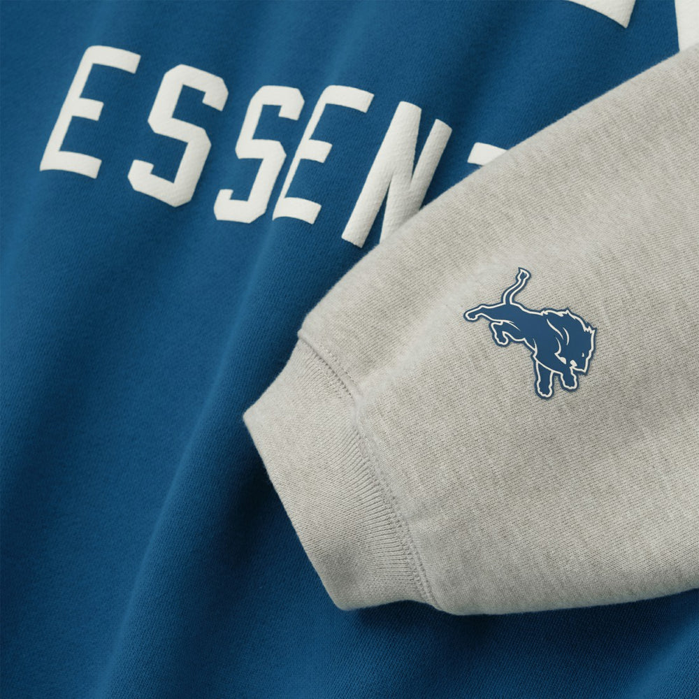 Detroit Lions Fear of God x NFL Unisex Sport Hoodie - Blue/Heather Gray cheap