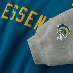 Los Angeles Rams Fear of God x NFL Unisex Sport Hoodie - Royal/Heather Gray on sale