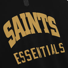 New Orleans Saints Fear of God x NFL Unisex Sport Hoodie - Black/Heather Gray discount