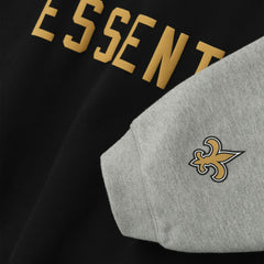 New Orleans Saints Fear of God x NFL Unisex Sport Hoodie - Black/Heather Gray discount