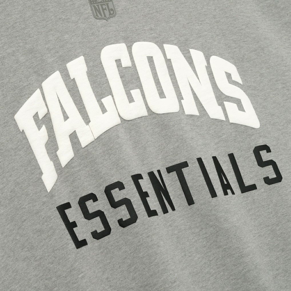 Atlanta Falcons Fear of God x NFL Unisex Sport Hoodie - Heather Gray/Red for sale
