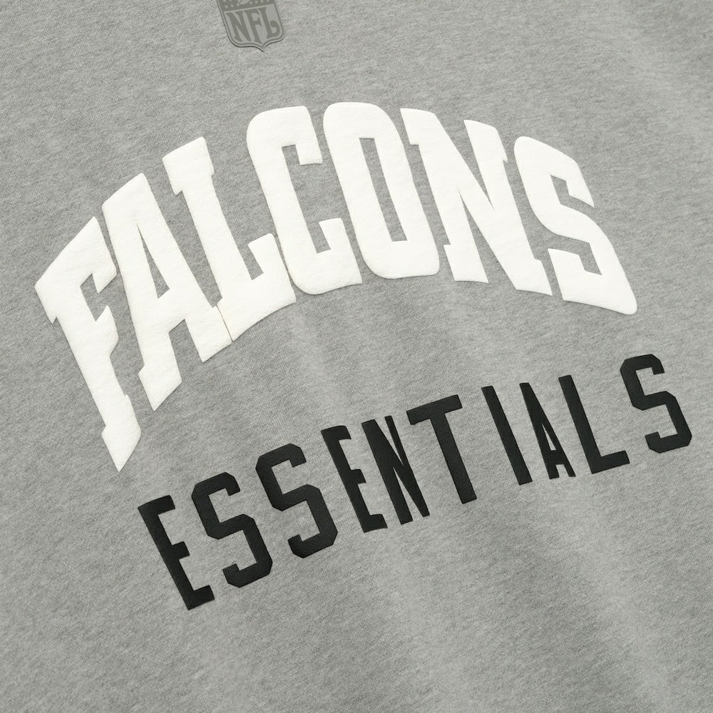 Atlanta Falcons Fear of God x NFL Unisex Sport Hoodie - Heather Gray/Red for sale