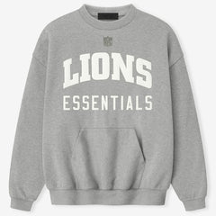 Detroit Lions Fear of God x NFL Unisex Sport Sweatshirt - Heather Gray cheap