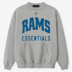 Los Angeles Rams Fear of God x NFL Unisex Sport Sweatshirt - Heather Gray on sale