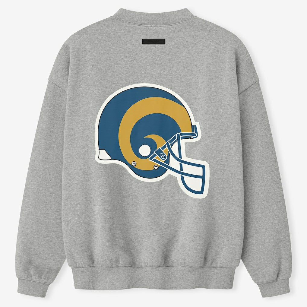 Los Angeles Rams Fear of God x NFL Unisex Sport Sweatshirt - Heather Gray on sale