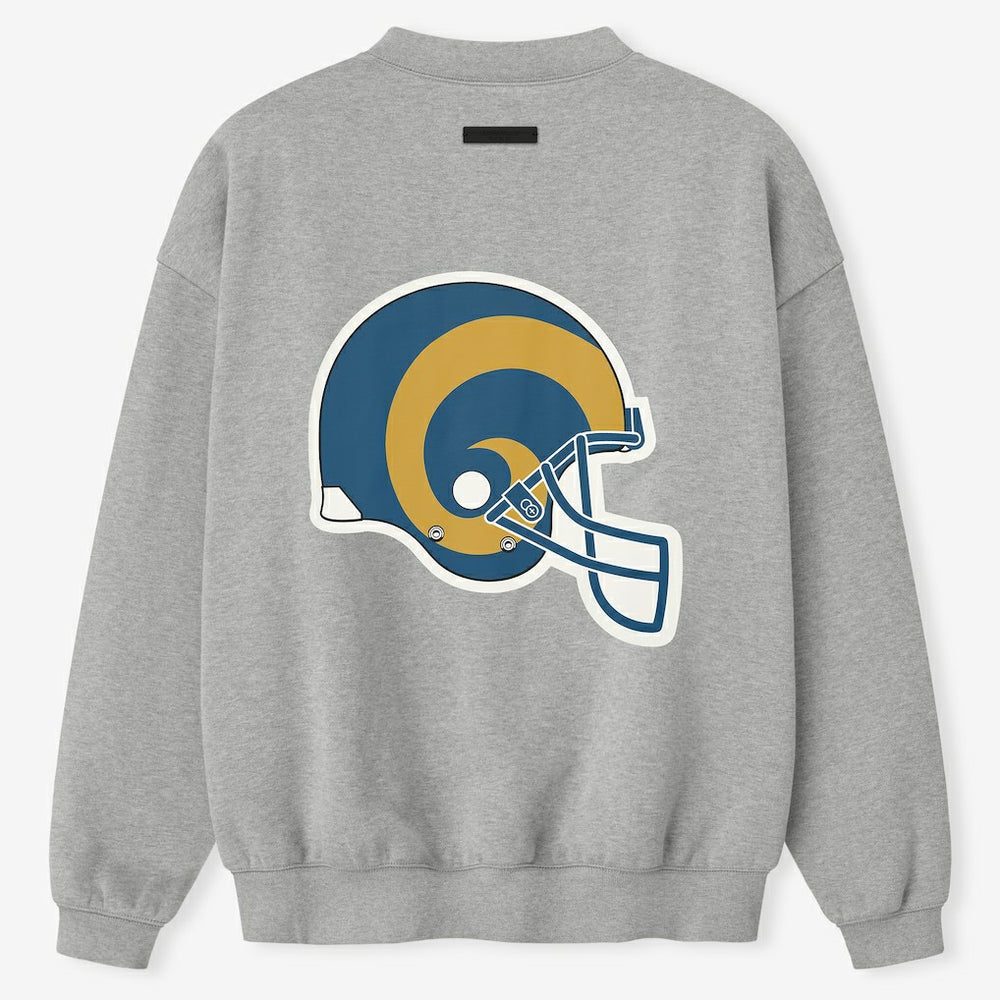 Los Angeles Rams Fear of God x NFL Unisex Sport Sweatshirt - Heather Gray on sale