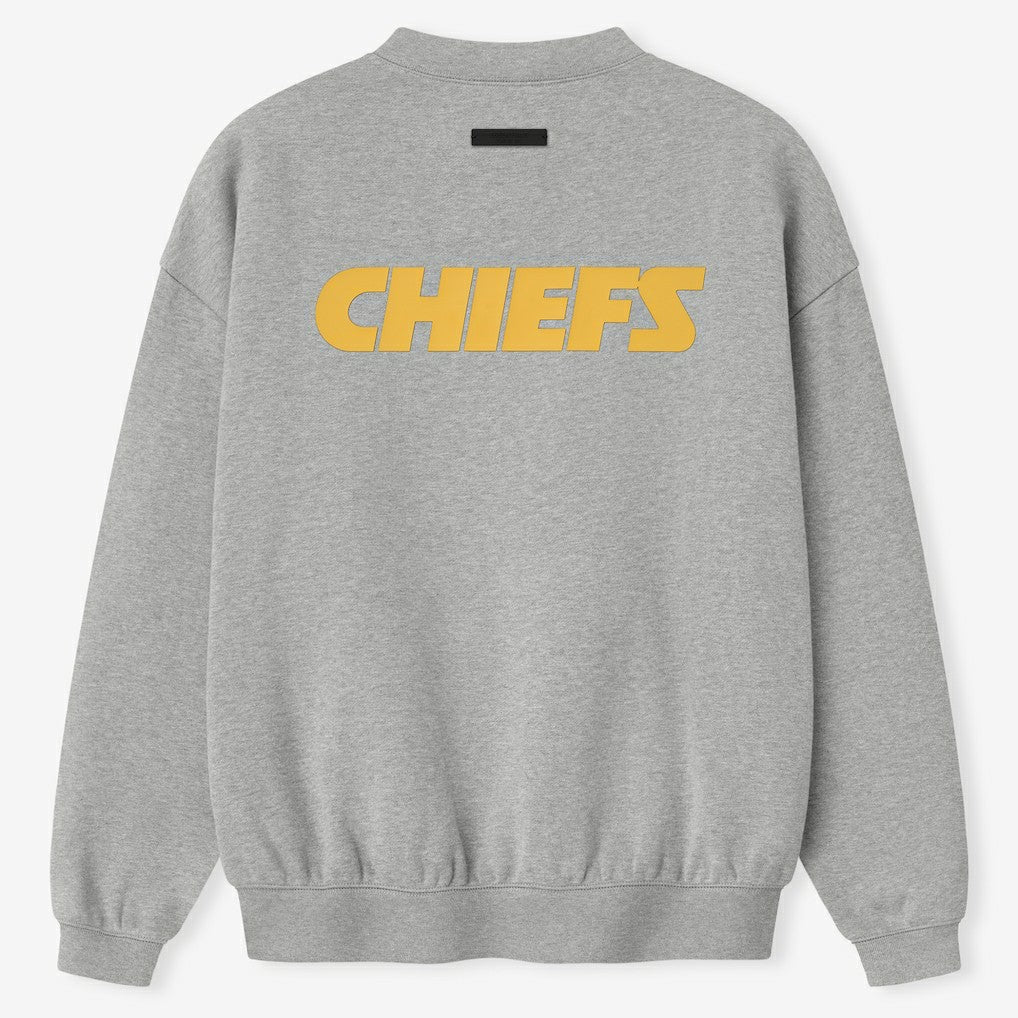 Kansas City Chiefs Fear of God x NFL Unisex Sport Sweatshirt - Heather Gray sale
