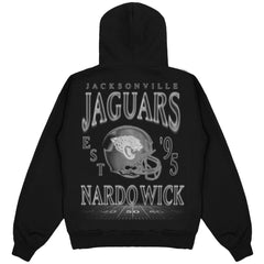 Jacksonville Jaguars Nardo Wick Unisex Teal Smoke Hoodie - Black cheap