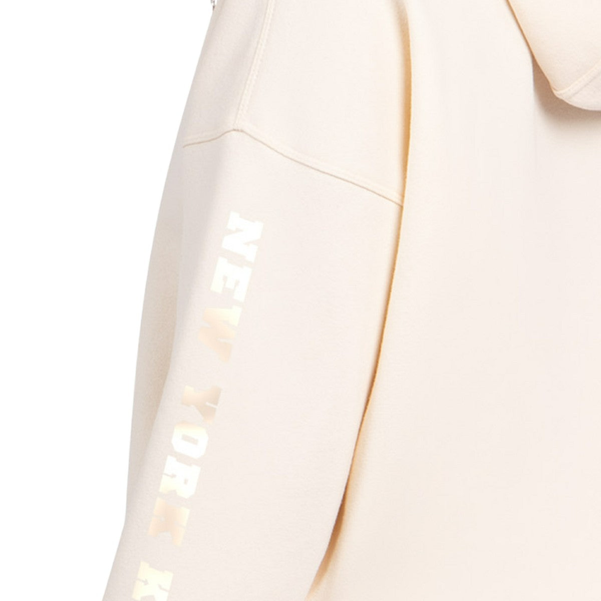 New York Knicks Starter Women's Pastel Relaxed Hoodie - Cream discount