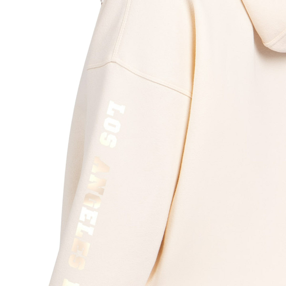 Los Angeles Lakers Starter Women's Pastel Relaxed Hoodie - Cream sale