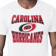 Carolina Hurricanes Starter Comic Style Team Graphic T-Shirt White