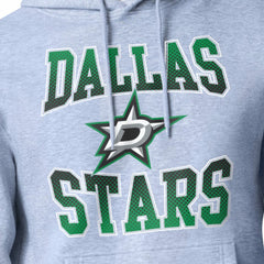 Dallas Stars Starter Comic Style Team Graphic Hoodie Gray