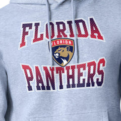 Florida Panthers Starter Comic Style Team Graphic Hoodie Gray