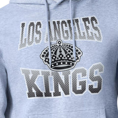 Los Angeles Kings Starter Comic Style Team Graphic Hoodie Gray