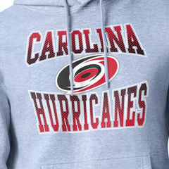 Carolina Hurricanes Starter Comic Style Team Graphic Hoodie Gray