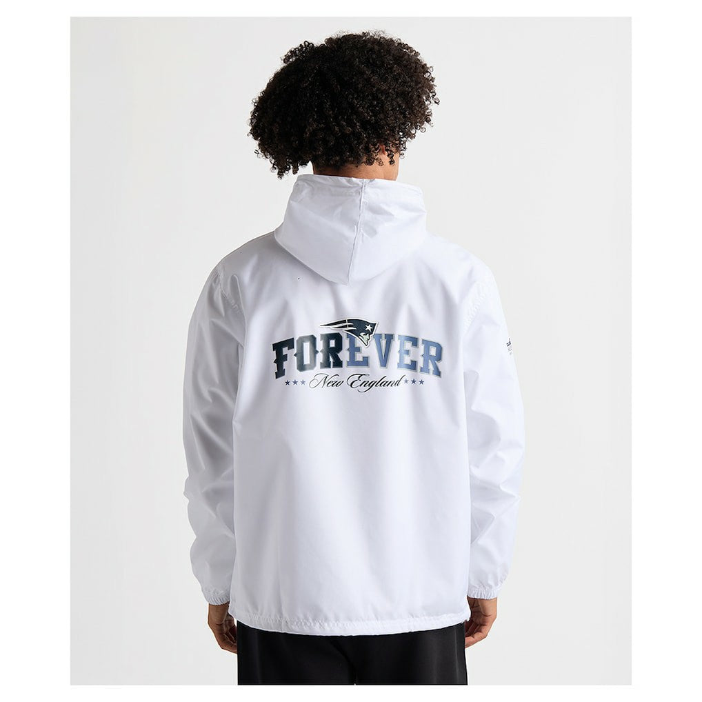 Charles River x New England Patriots Pack-N-Go Half-Zip Hoodie - White online