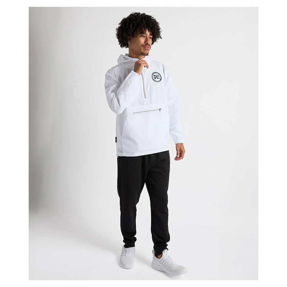 Charles River x New England Patriots Pack-N-Go Half-Zip Hoodie - White online