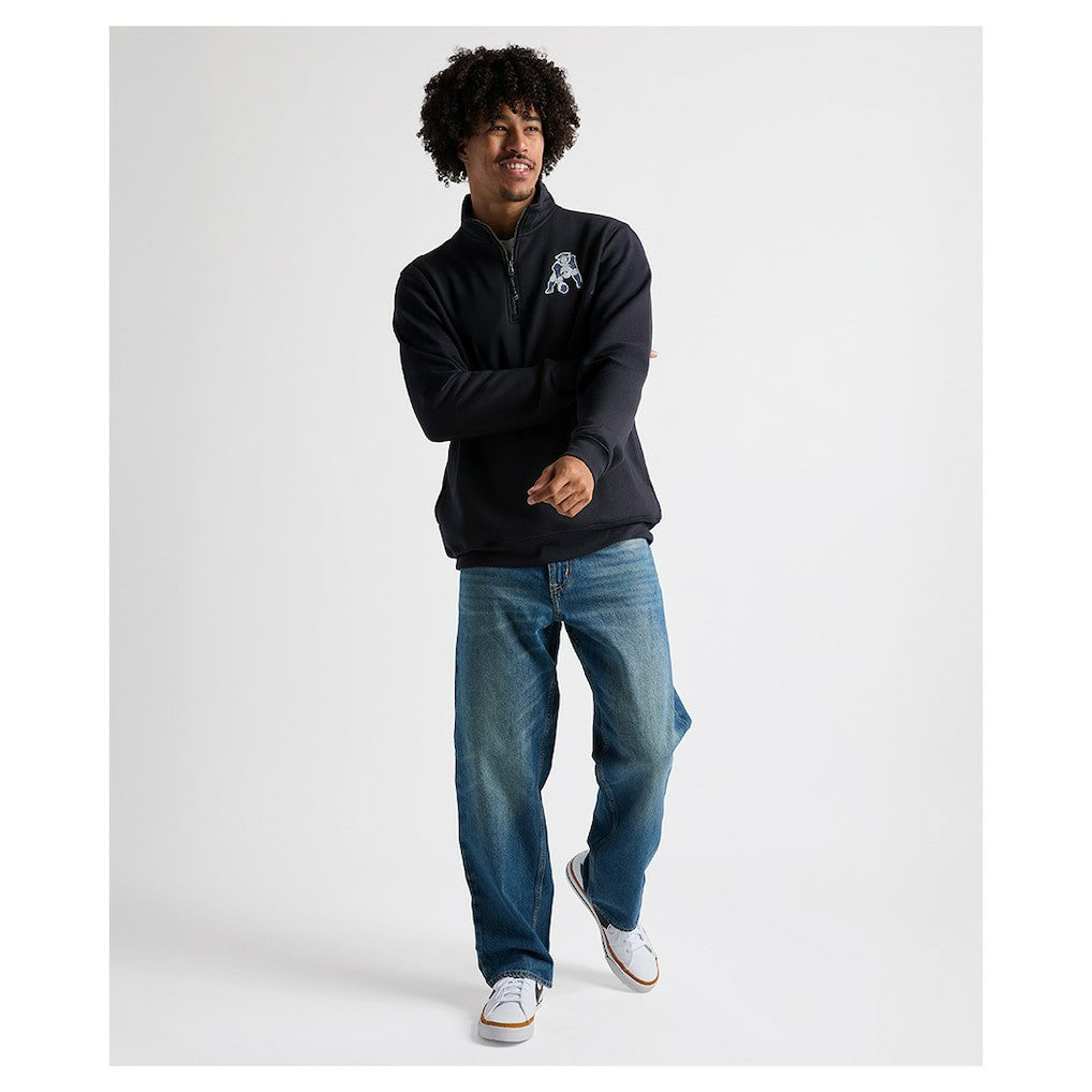 Charles River x New England Patriots Crosswind Quarter-Zip Pullover - Navy sale