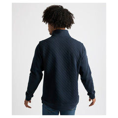 Charles River x New England Patriots Franconia Quilted Quarter-Zip Sweatshirt - Navy for sale