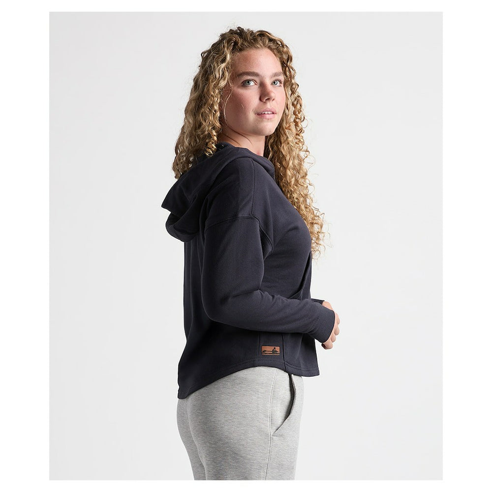Charles River x New England Patriots Women's Willow Fleece Quarter-Zip Hoodie - Navy sale