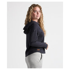 Charles River x New England Patriots Women's Willow Fleece Quarter-Zip Hoodie - Navy sale
