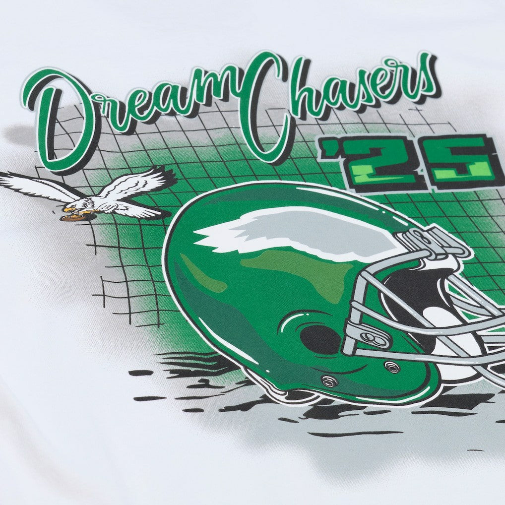 Philadelphia Eagles Dream Chasers Champions T-Shirt - White discount